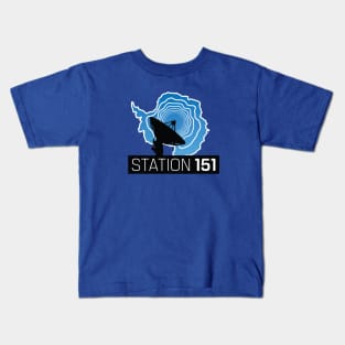 Station 151 Logo-No Background Kids T-Shirt